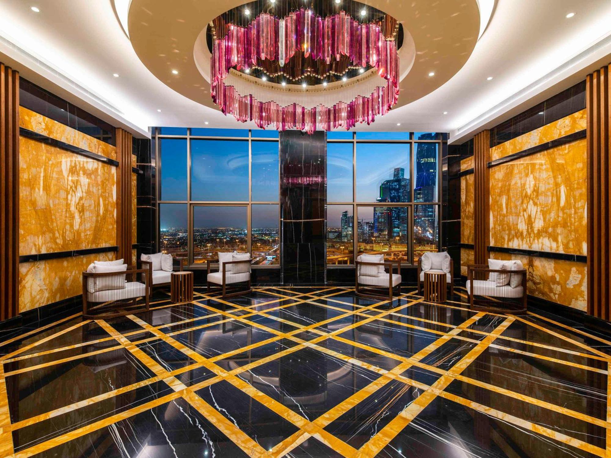 Movenpick Hotel And Residences Riyadh Exterior photo The lobby of the Ritz-Carlton, Dubai